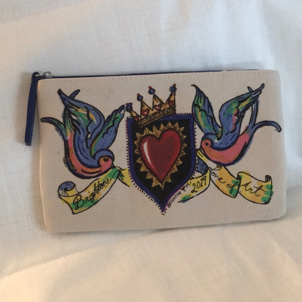 Brighton zip cosmetic bag